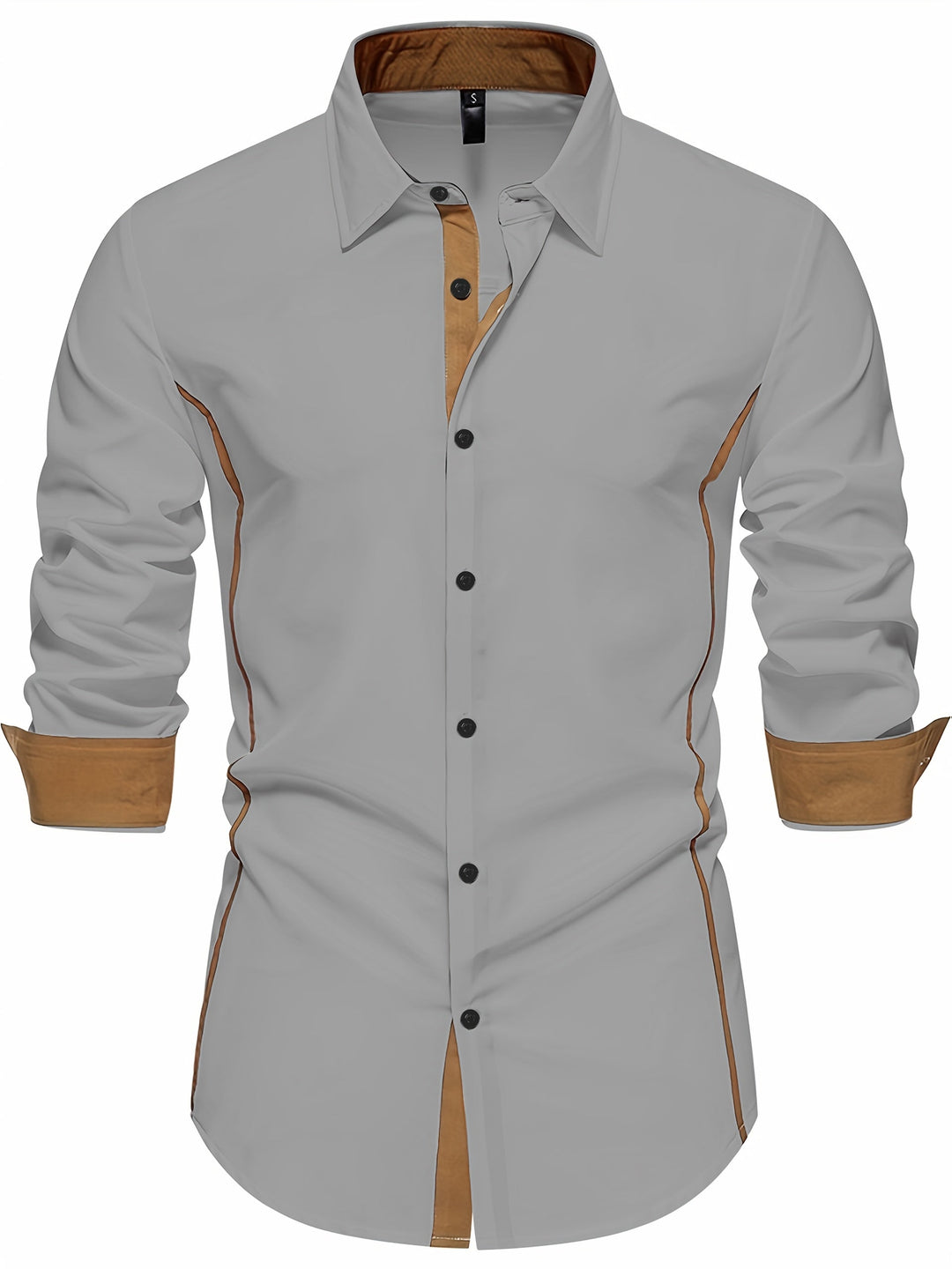 Rubén | Camisa slim con ribete en contraste