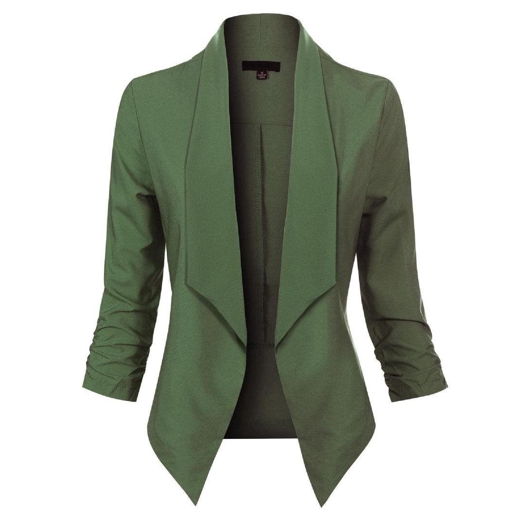 Mariana | Blazer de solapa cruzada sin botones