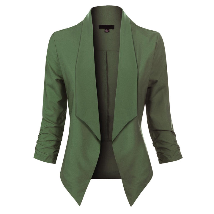 Mariana | Blazer de solapa cruzada sin botones