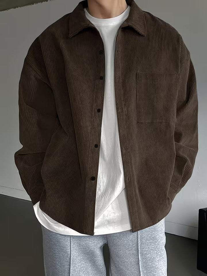 Julio | Chaqueta de cotelé manga larga