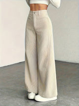 Nadine | Pantalón tiro alto pierna ancha