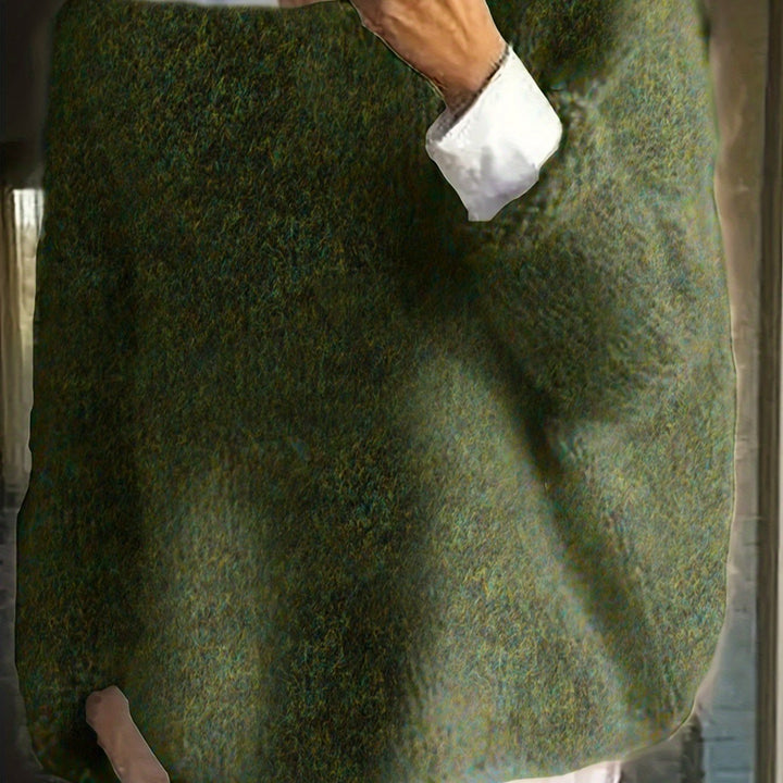 Escarlet | Sweater cuello redondo holgado