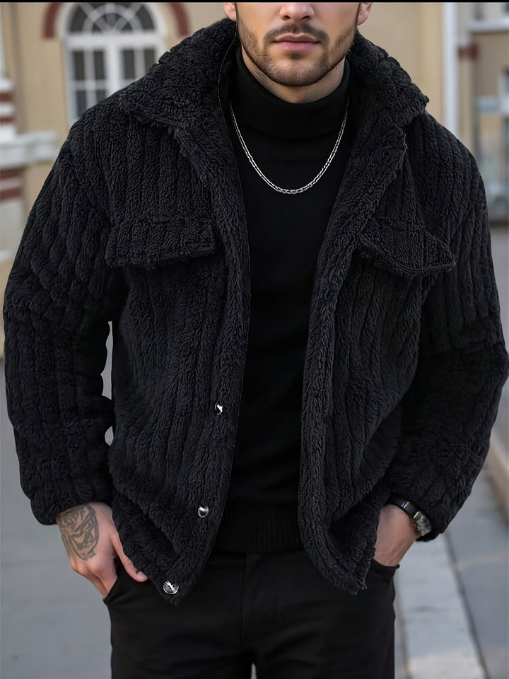 Jairo | Chaqueta texturada con botones
