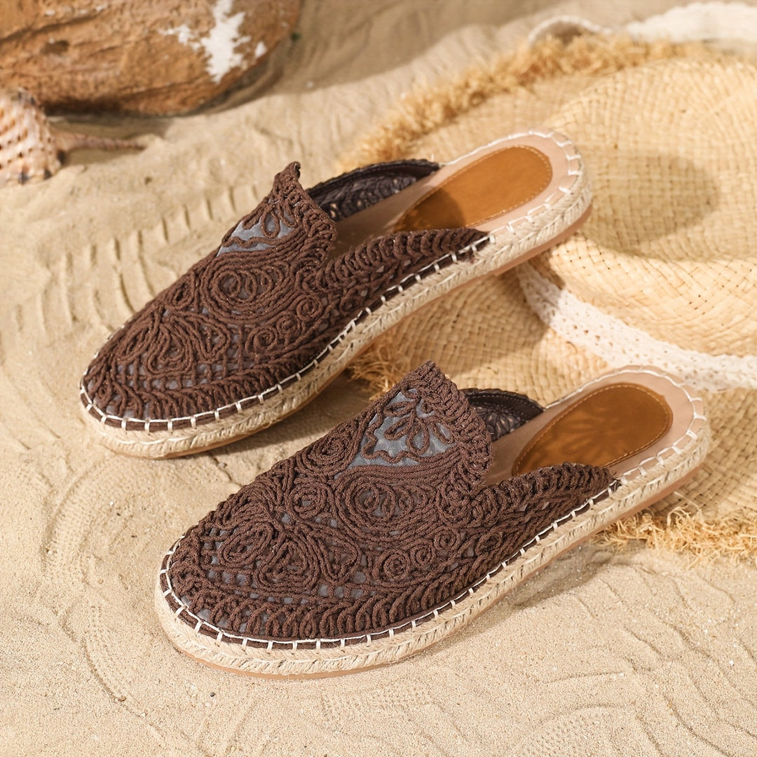 Mayra | Mules tejidas slip-On