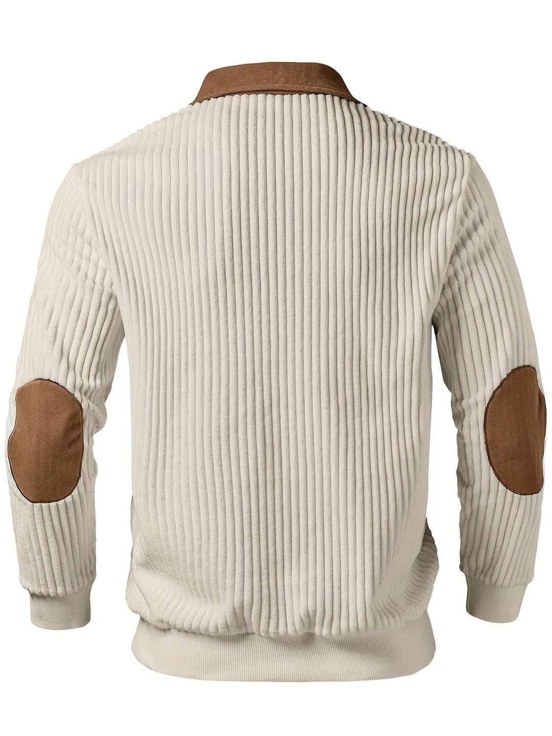 Dante | Sweater bicolor con cierre corto
