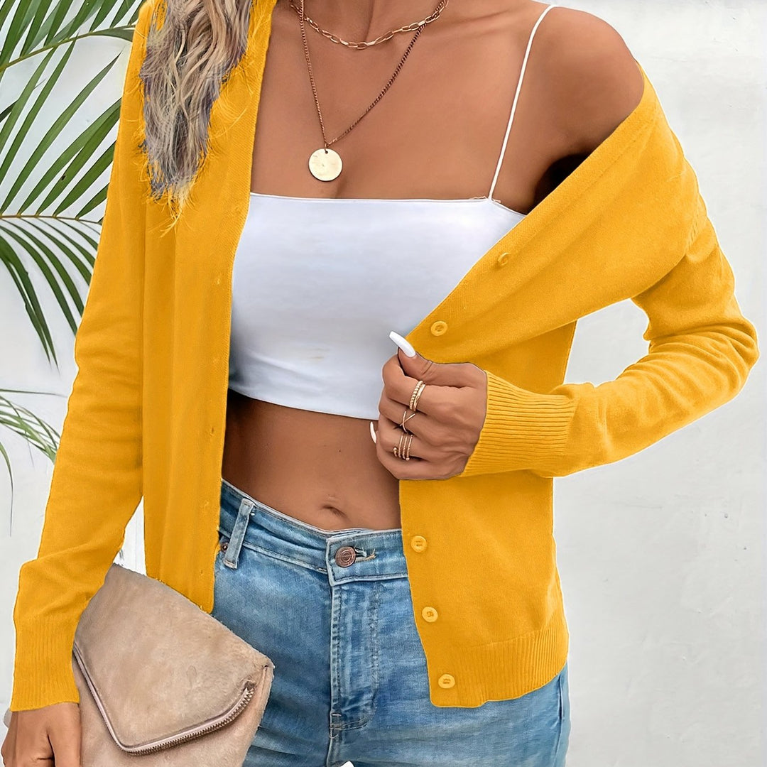 Rosina | Cardigan liviano con botones