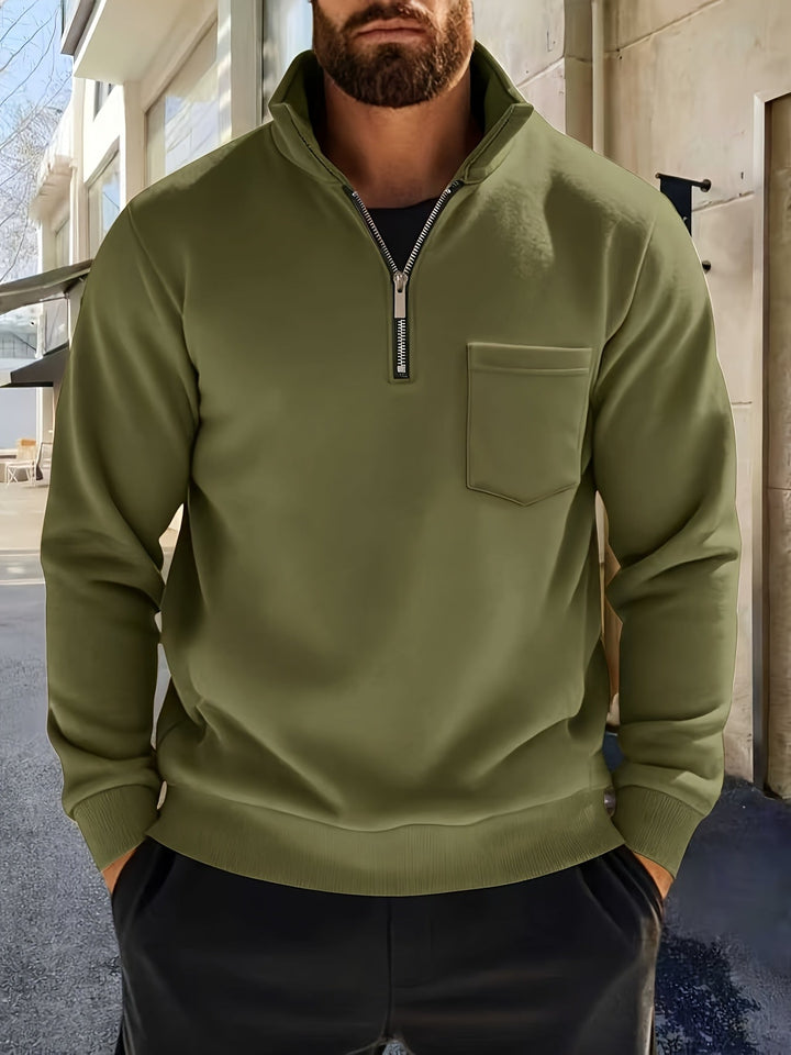 Iván | Sweater medio cierre