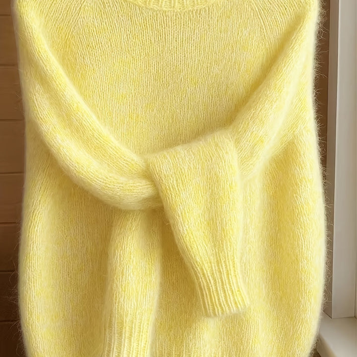 Juliana | Sweater cuello redondo suave