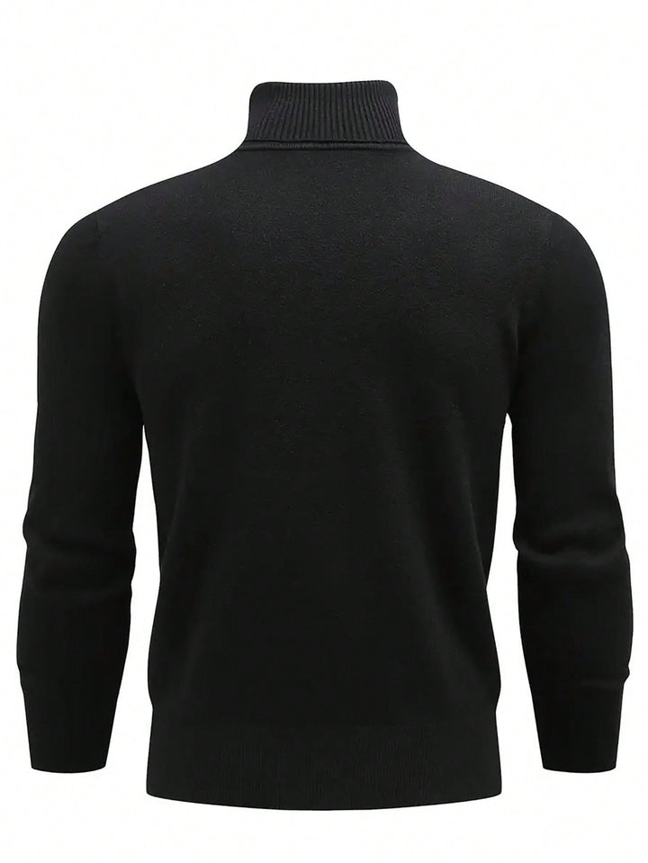 Romualdo | Sweater cuello alto entallado