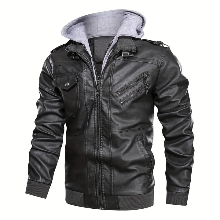 Paulino | Chaqueta moto con capucha
