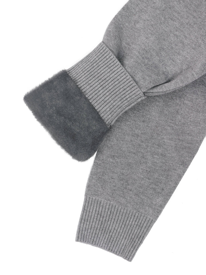 Linda | Sweater cuello alto con forro afelpado