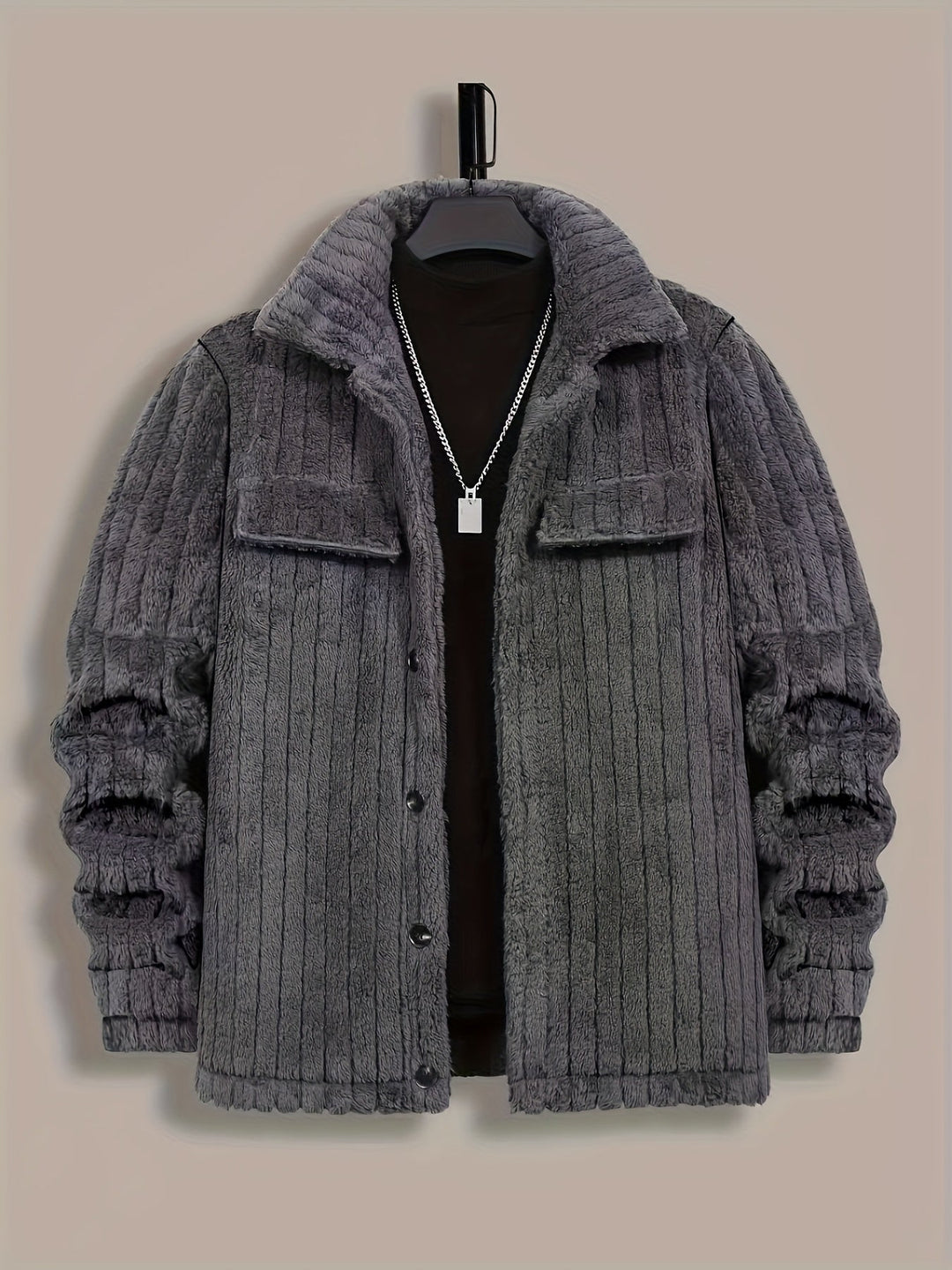Jairo | Chaqueta texturada con botones