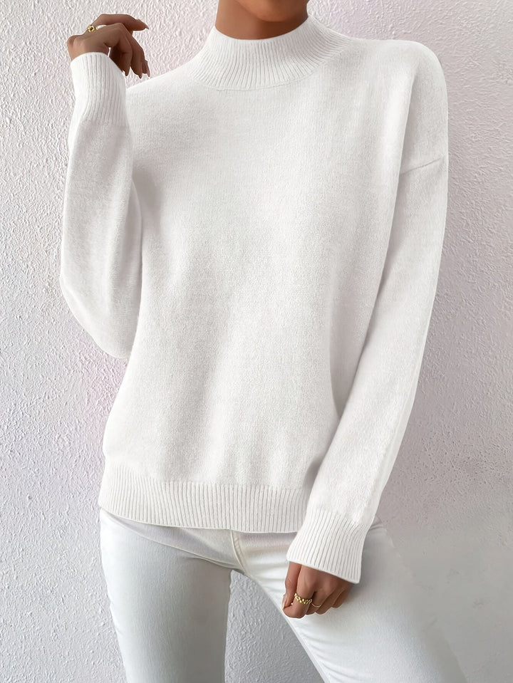 Sandra Andrea | Sweater cuello mock