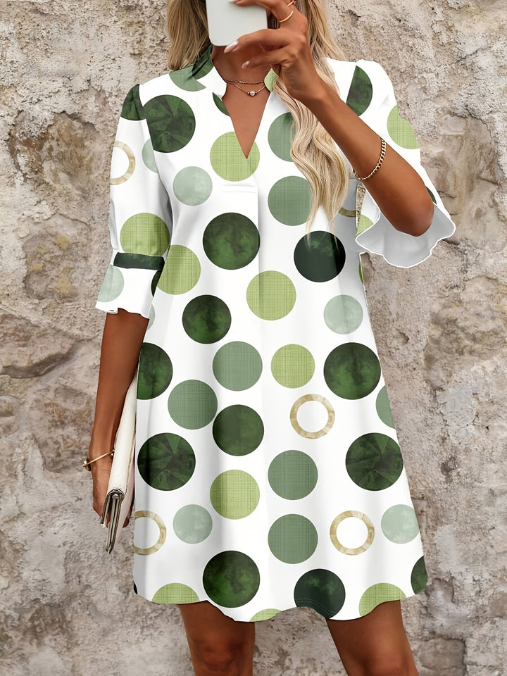 Julieta | Vestido corto de lunares