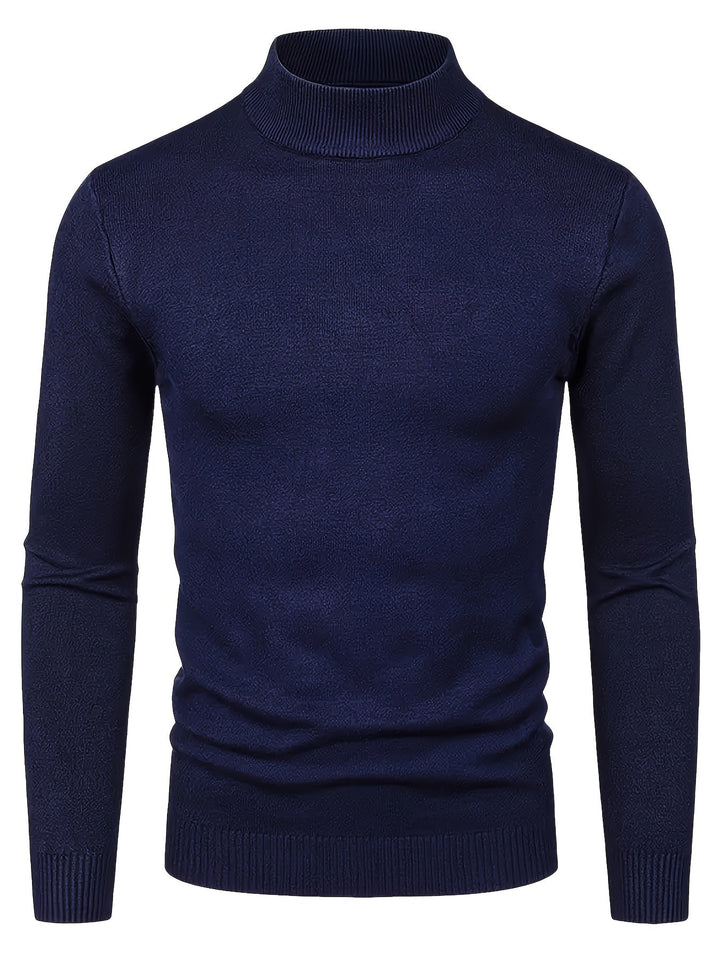 Ronald | Sweater cuello subido para hombre