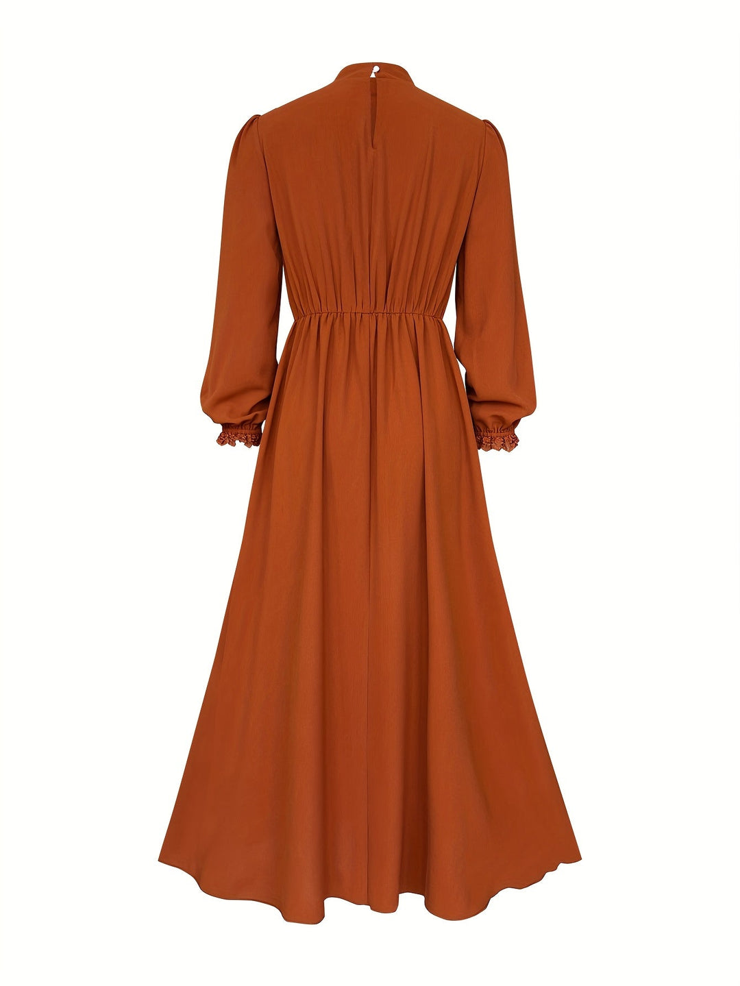 Digna | Vestido largo plisado vintage