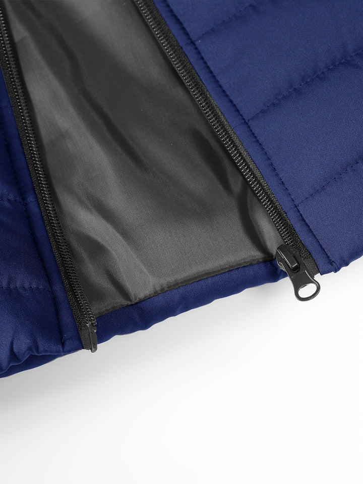 Saúl | Chaleco acolchado con cuello alto