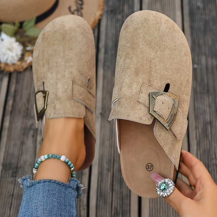 Priscilla | Mules con hebilla