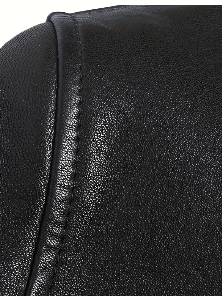 Héctor | Chaqueta moto cuello alto