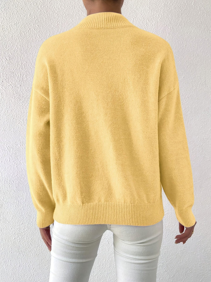 Sandra Andrea | Sweater cuello mock
