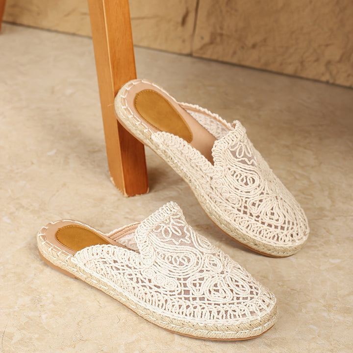 Mayra | Mules tejidas slip-On