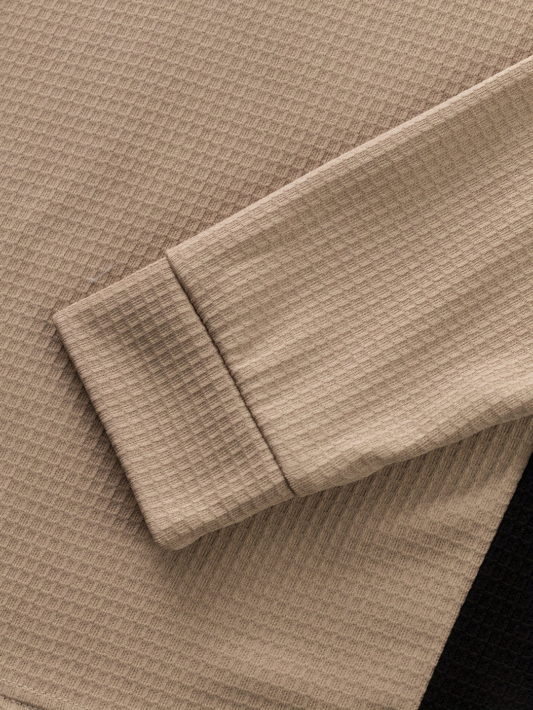 Gunther | Polera henley manga larga con textura