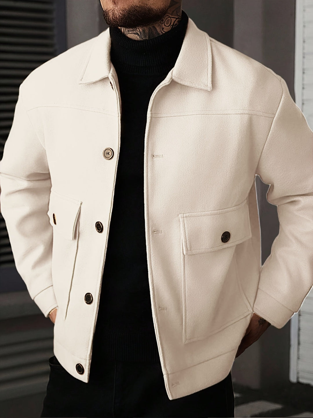 Segundo | Chaqueta camisera de botones