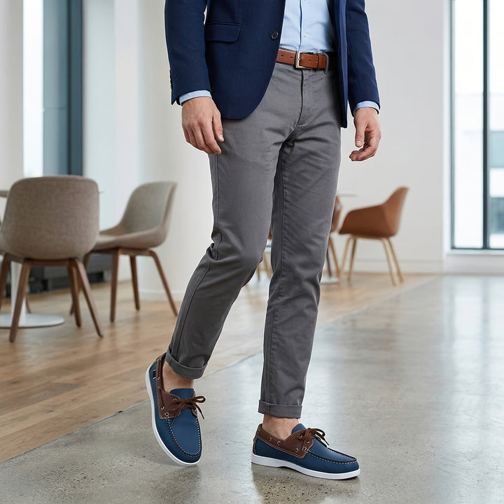 Damián | Zapatos náuticos con cordones para hombre