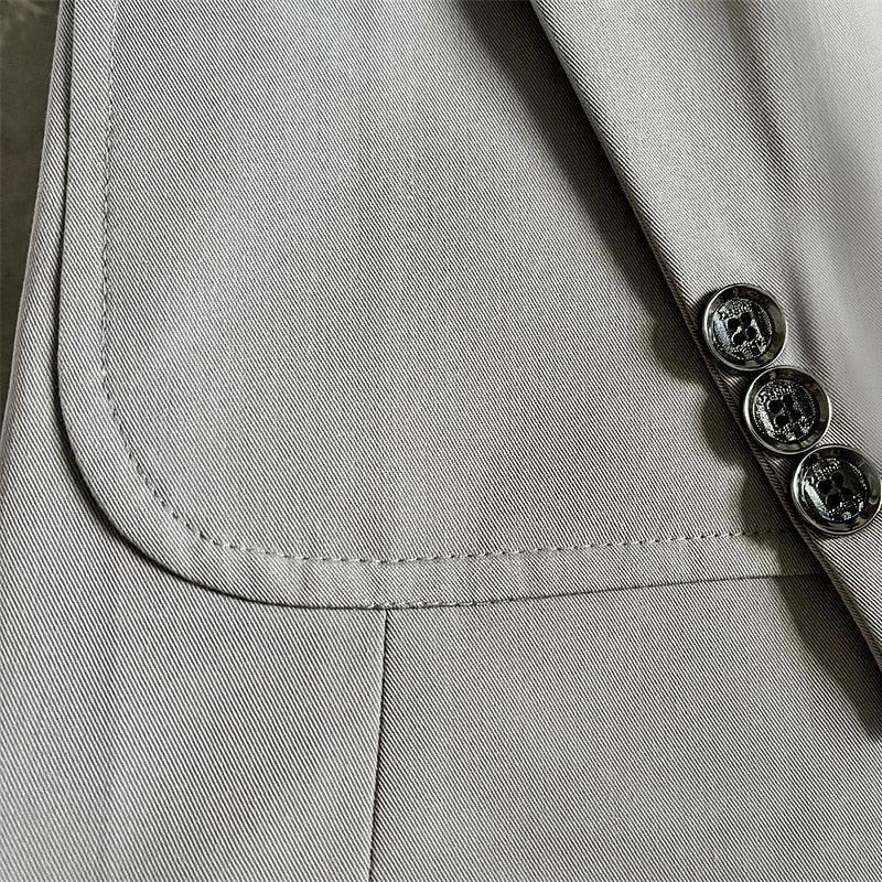 Marcos | Blazer cruzado simple de corte sastre