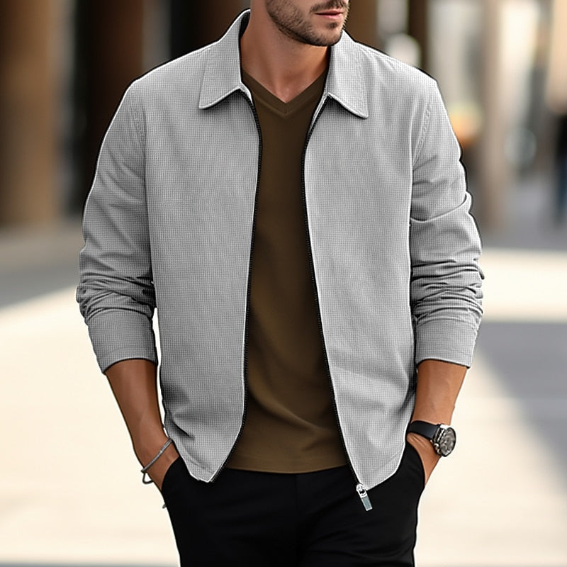 Martín | Sobrecamisa liviana con textura
