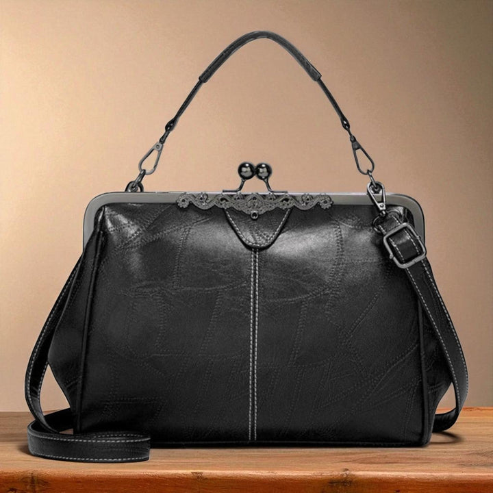 Juana María | Bolso vintage con marco y cierre de boquilla