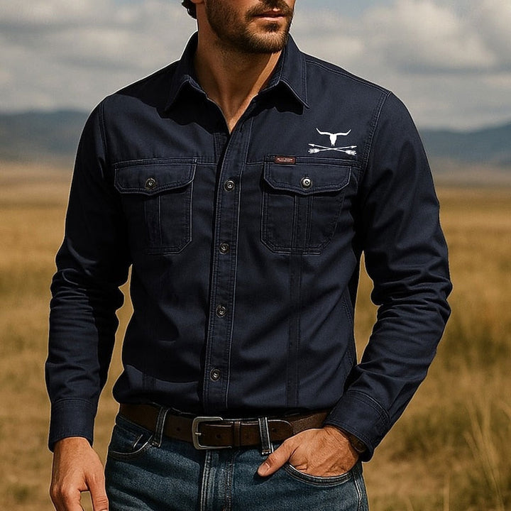 Elvis | Camisa western de trabajo
