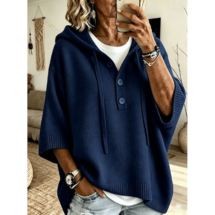 Venancia | Sweater con capucha holgado