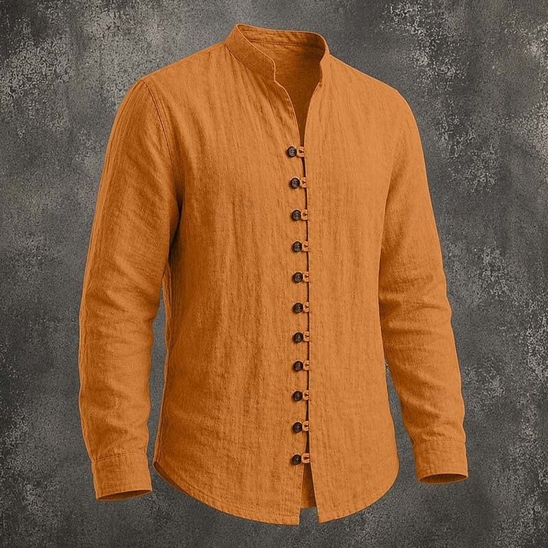 Julián | Camisa cuello mao de hombre