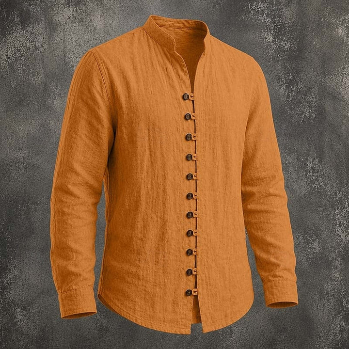Julián | Camisa cuello mao de hombre