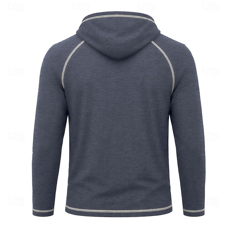 Fulgencio | Poleron con capucha y cordón para hombre