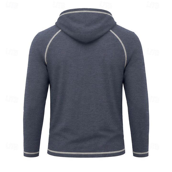 Fulgencio | Poleron con capucha y cordón para hombre