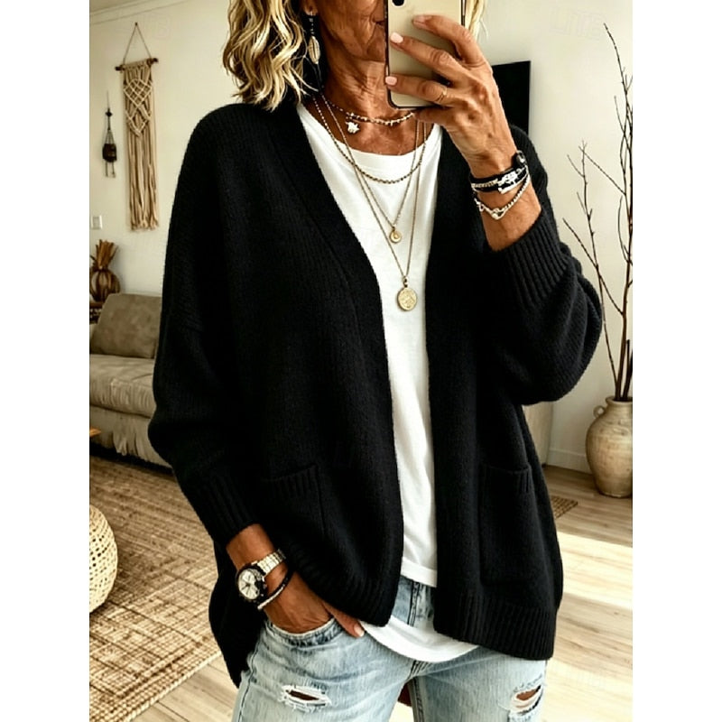 Maruja | Cardigan abierto holgado
