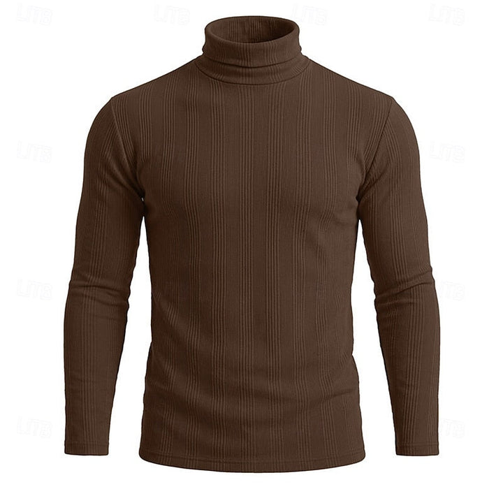 Mauro | Sweater cuello alto texturado para hombre