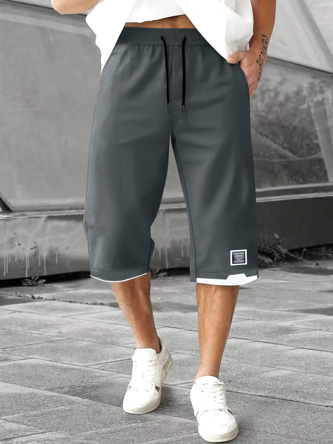 Javier | Short holgado con cordón