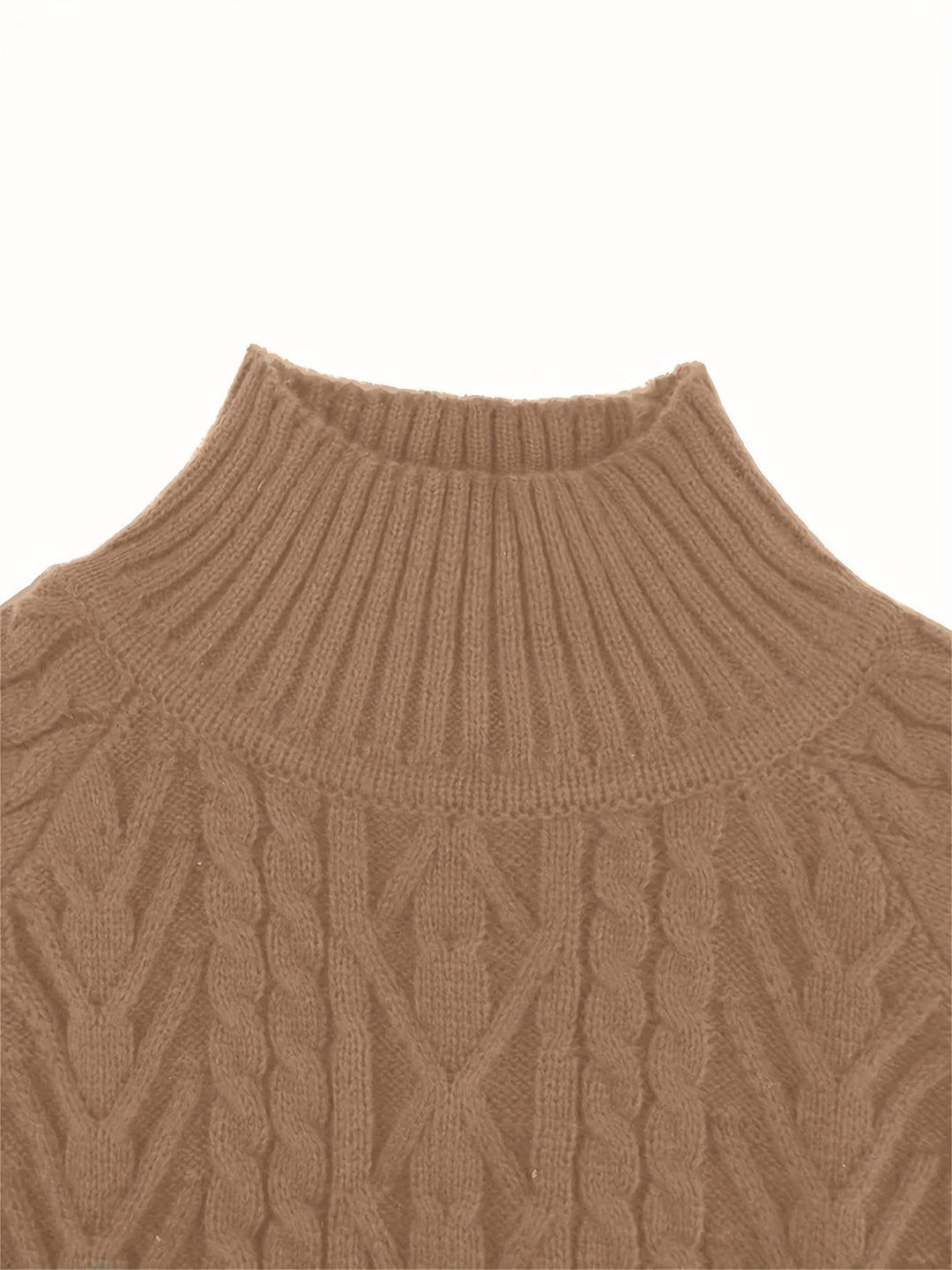 Ciriaca | Sweater texturado cuello medio