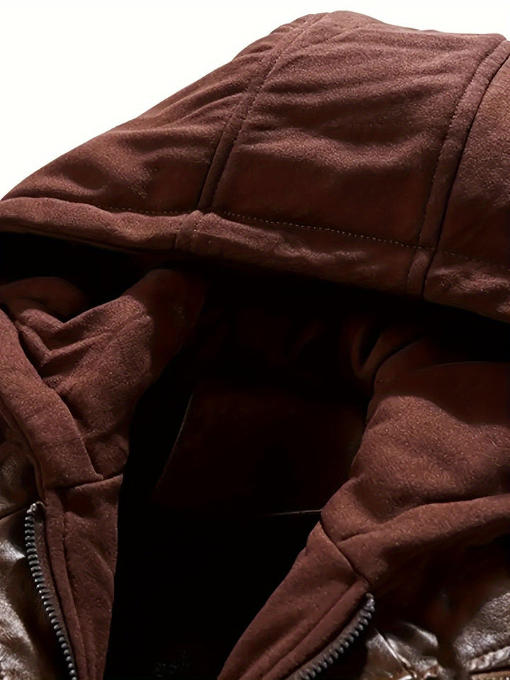 Paulino | Chaqueta moto con capucha
