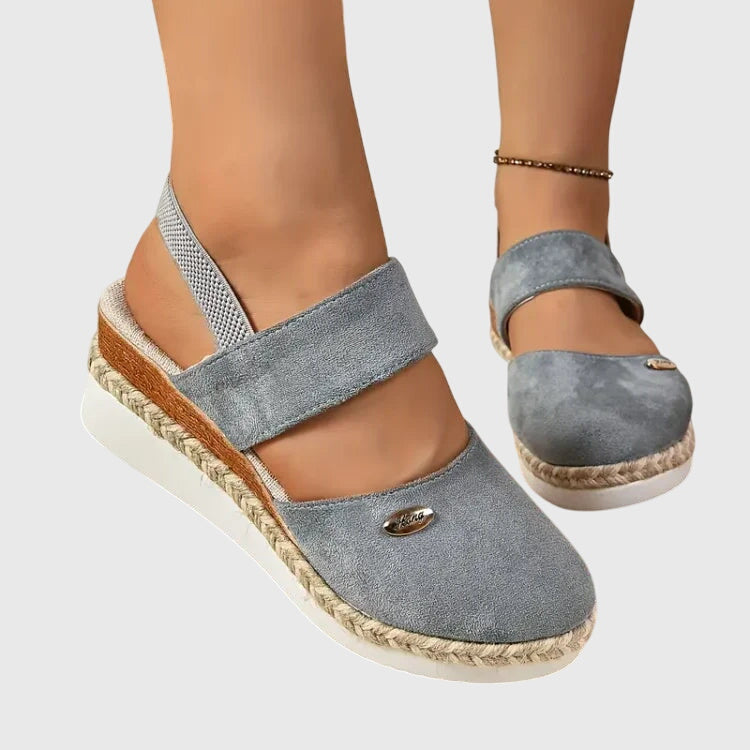 Jimena | Sandalias con plataforma acolchada