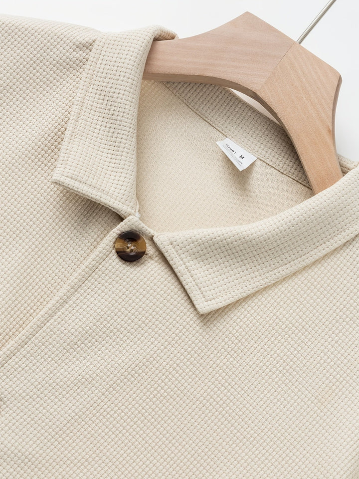 Luis | Chaqueta con botones y textura