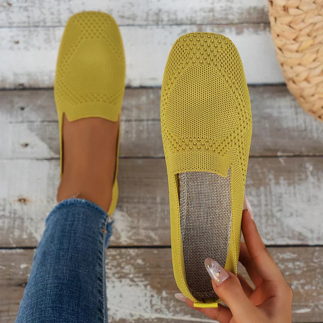 Ludovica | Zapatos livianos de punta cuadrada