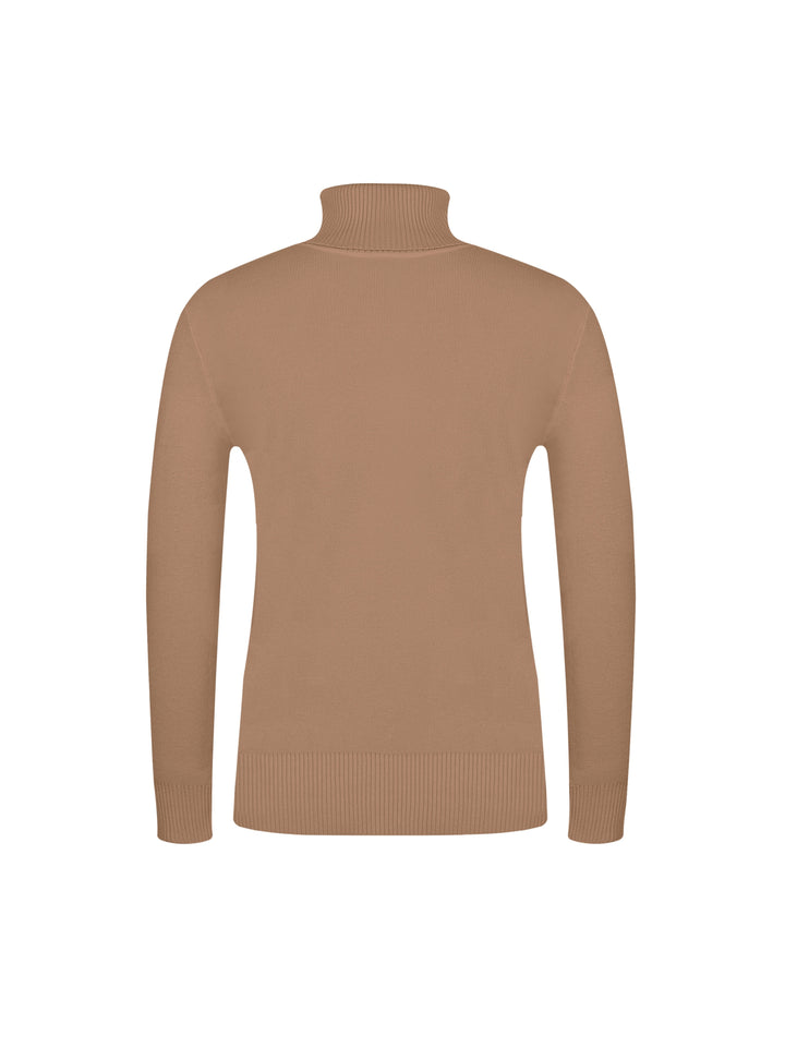 Linda | Sweater cuello alto con forro afelpado