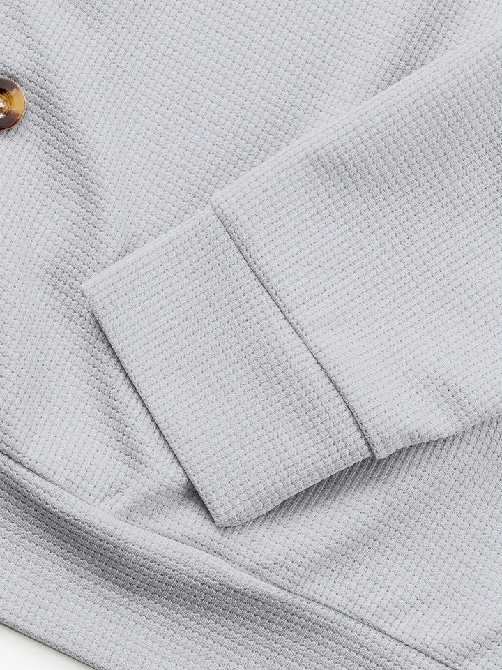 Luis | Chaqueta con botones y textura