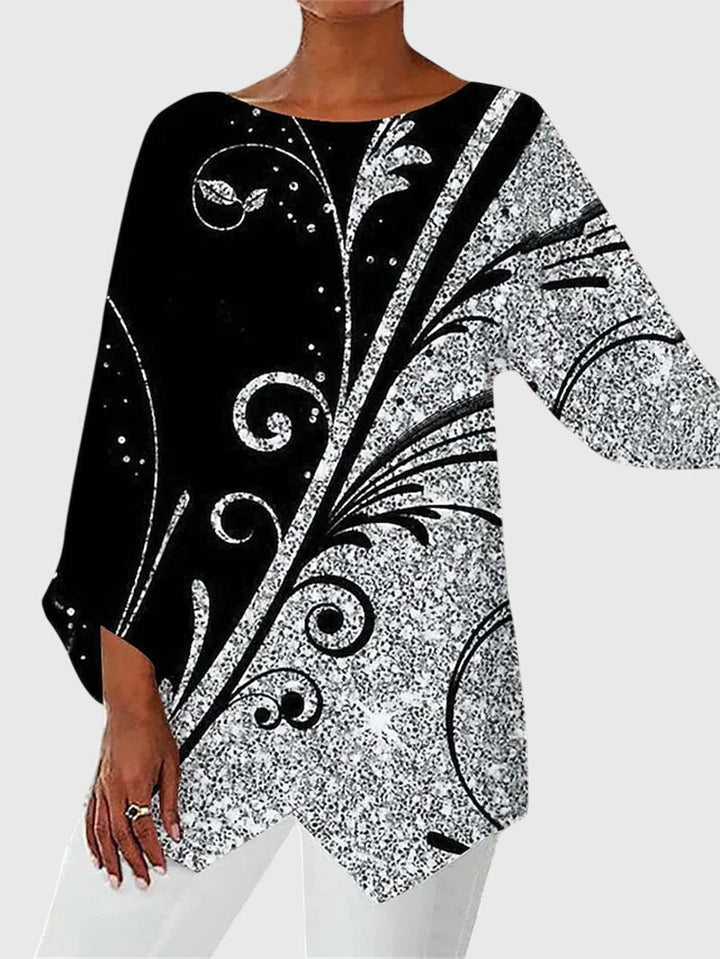 Nelda | Blusa manga larga con mariposa