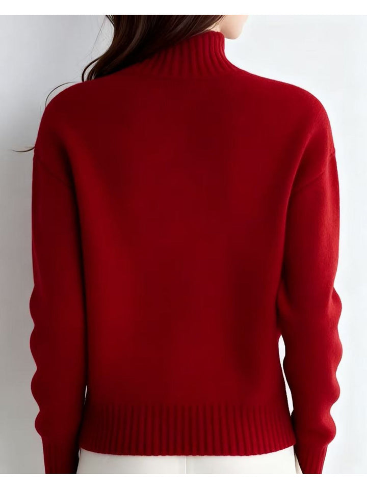 Yorka | Cardigan de cuello alto con botones