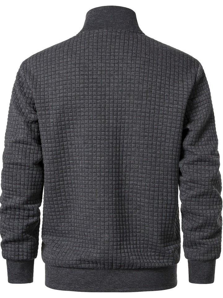 Colihuinca | Chaqueta con cierre y textura en relieve